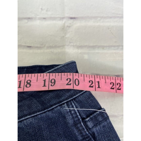 NEW 12 Thompson High Waisted Denim Jeans Dark Wash Stretch Womens Plus Size 24W - Picture 6 of 10